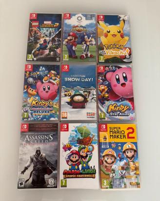 Lotto Giochi Nintendo Switch