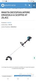 decespugliatore makita 