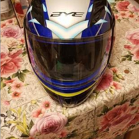 Casco integrale bye yamaha chimera blue-black S