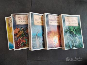 Tolkien History of middle earth 5 volumi