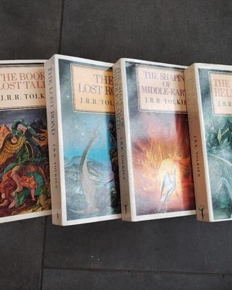 Tolkien History of middle earth 5 volumi