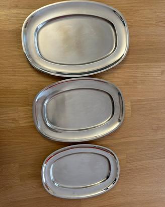 Vassoi acciaio inox