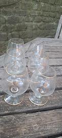 6 bicchieri vintage da cognac Napoleon