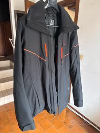 Giacca sci salomon +pantaloni CMP