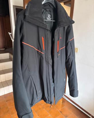 Giacca sci salomon +pantaloni CMP