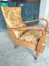 poltrona modernariato  stile art-deco'