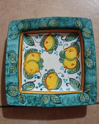 Svuota tasche piatto ceramica VIETRI soprammobile