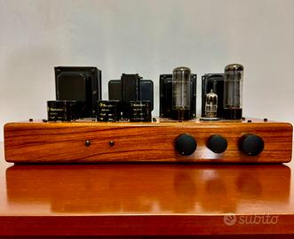Amplificatore integrato valvolare autocostruito