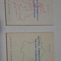 Volumetti Bignami lettere comm. italiano-francese