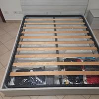Letto contenitore matrimoniale senza materasso