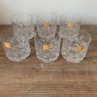 Set bicchieri in cristallo