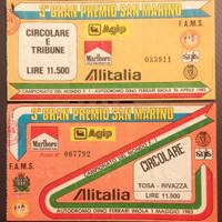 Biglietti Gran Premio San Marino