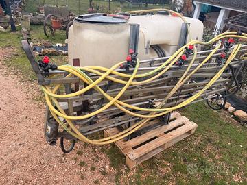 rullo e botte diserbo 400 litri da 9,5 m