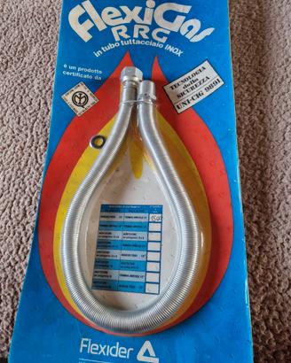 Attacco inox per gas