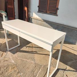 Consolle IKEA BESTÅ bianca 120 cm con cassetti