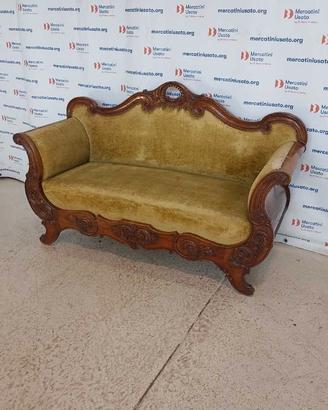 Divano stile Luigi Filippo fine 800