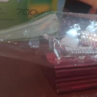 Veliero inglese in vetro decorato all' interno di 