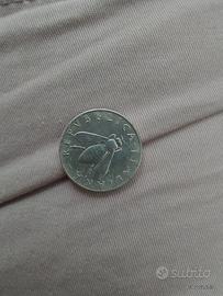 moneta 2 Lire "Arancio/Ulivo" del 1954