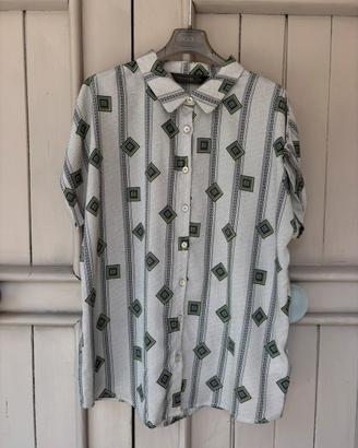 Camicia a fantasia optical Anonyme