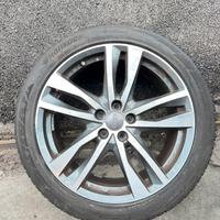 4 cerchi originali Audi gomme Hankook 245/45/R19