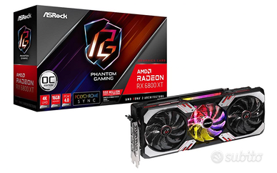 AMD Radeon RX 6800 XT ASRock Phantom Gaming 16Gb