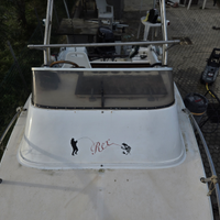 Barca semicabinata Rio onda 500 con motore 40/70