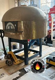 Forno Pizza Mosaico Oro. legna - Gas Drago