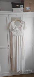Abito bianco lungo S