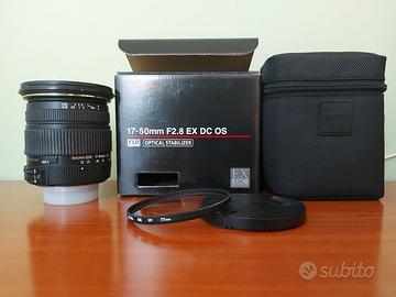 sigma 17-50mm F2.8 EX DC OS HSM per Nikon Apsc