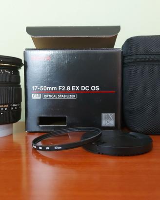 sigma 17-50mm F2.8 EX DC OS HSM per Nikon Apsc