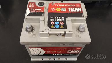 Batteria FIAMM 50 Ampere Lancia Y Fiat Panda
