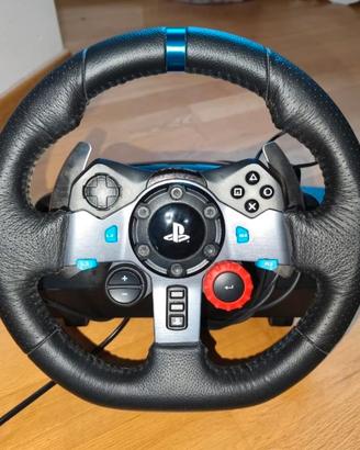 Volante PS4 Logitech+pedaliera+cambio 