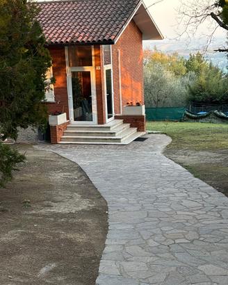 Villetta in zona verde riservata