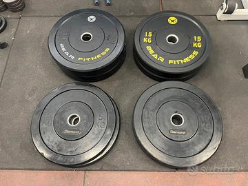 Dischi palestra in gomma