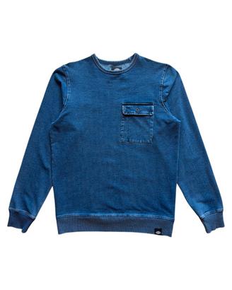 Felpa Dickies Uomo S Blu Cotone manica lunga