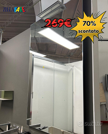 specchio lumi 70x117 con luce