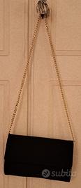 ELEGANTE POCHETTE BLU. NUOVA