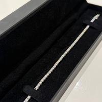 Tennis oro bianco 5.26ct