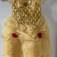 Carnevale bambina "La Bella e la Bestia"