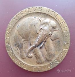 D ANNUNZIO VENTENNIO R BROZZI MEDAGLIA 1935 ORIGIN