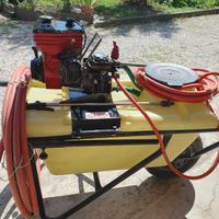 Motopompa Irrorazione con carrello. Motore scoppio