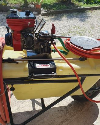 Motopompa Irrorazione con carrello. Motore scoppio