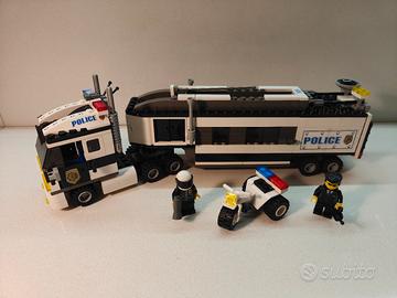 Lego city 7034 base mobile polizia
