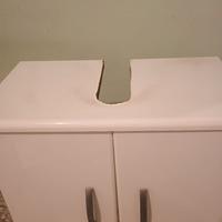 mobiletto sotto lavandino per bagno