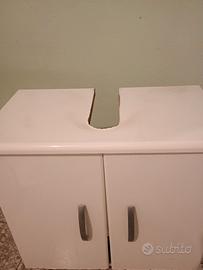 mobiletto sotto lavandino per bagno