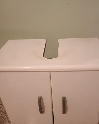 mobiletto sotto lavandino per bagno