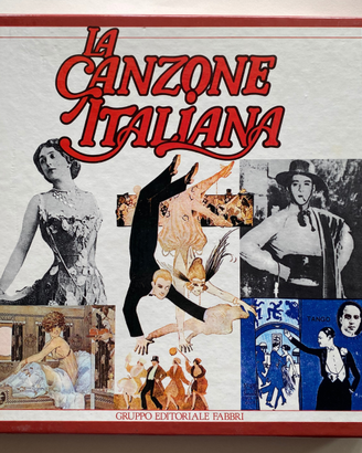 Cofanetto 33 Giri Vintage La Canzone Italiana