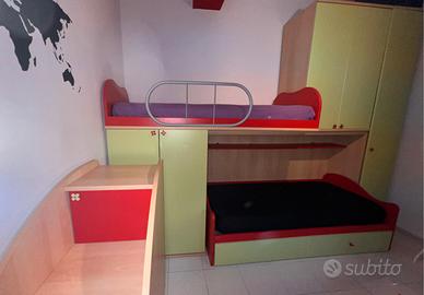 cameretta a soppalco colombini