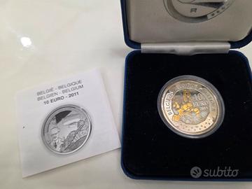 Moneta numismatica Auguste Piccard Esplorazione 