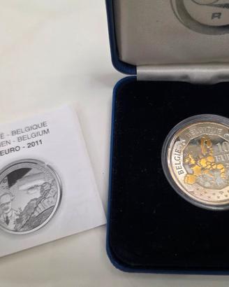 Moneta numismatica Auguste Piccard Esplorazione 